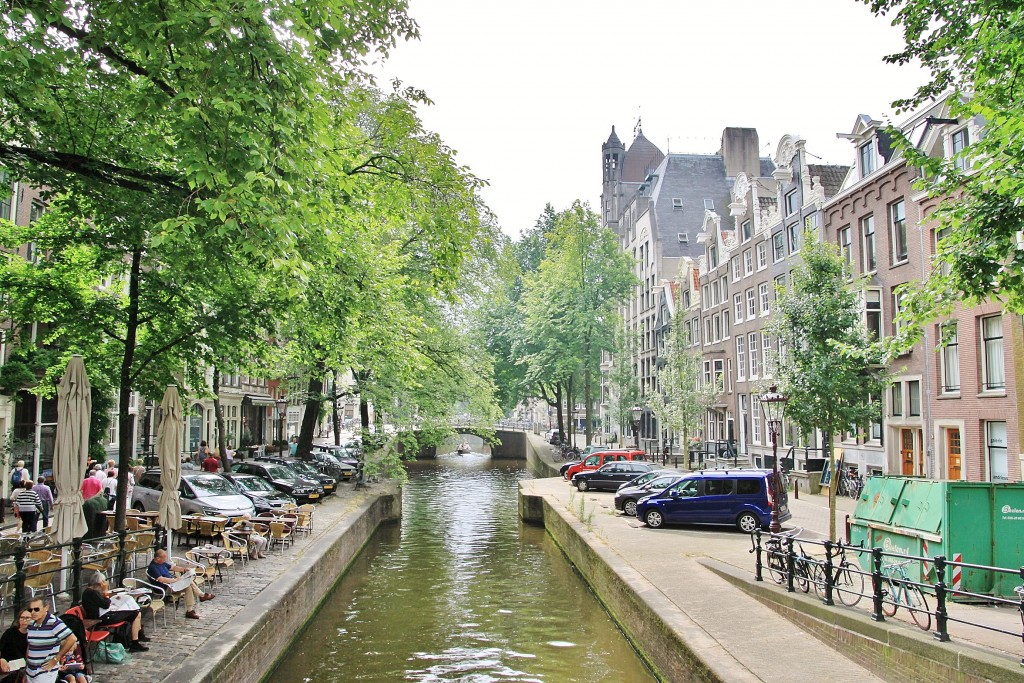 Foto Canal Amsterdam North Holland Pa Ses Bajos