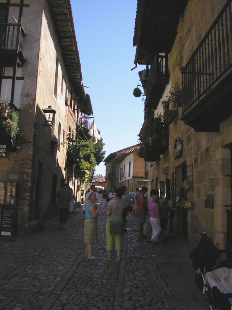 Foto de Santillana del Mar (Cantabria), España