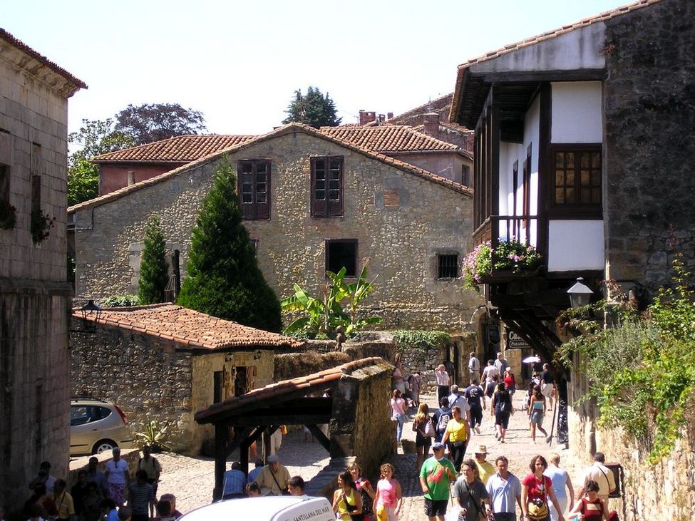 Foto de Santillana del Mar (Cantabria), España