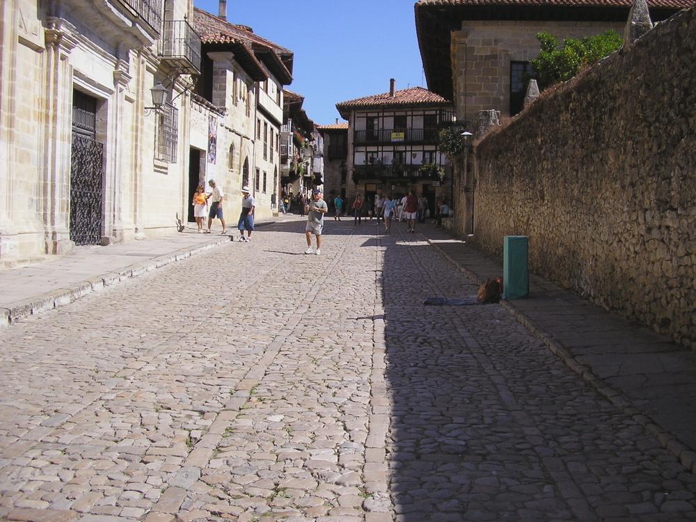 Foto de Santillana del Mar (Cantabria), España