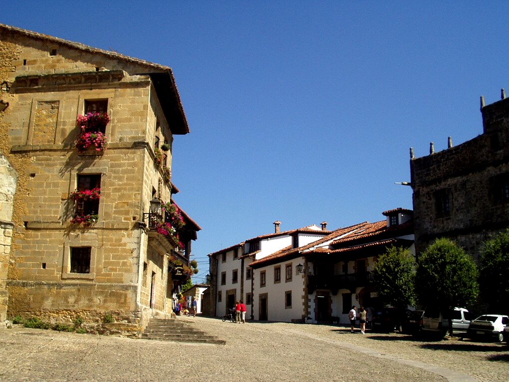 Foto de Santillana del Mar (Cantabria), España