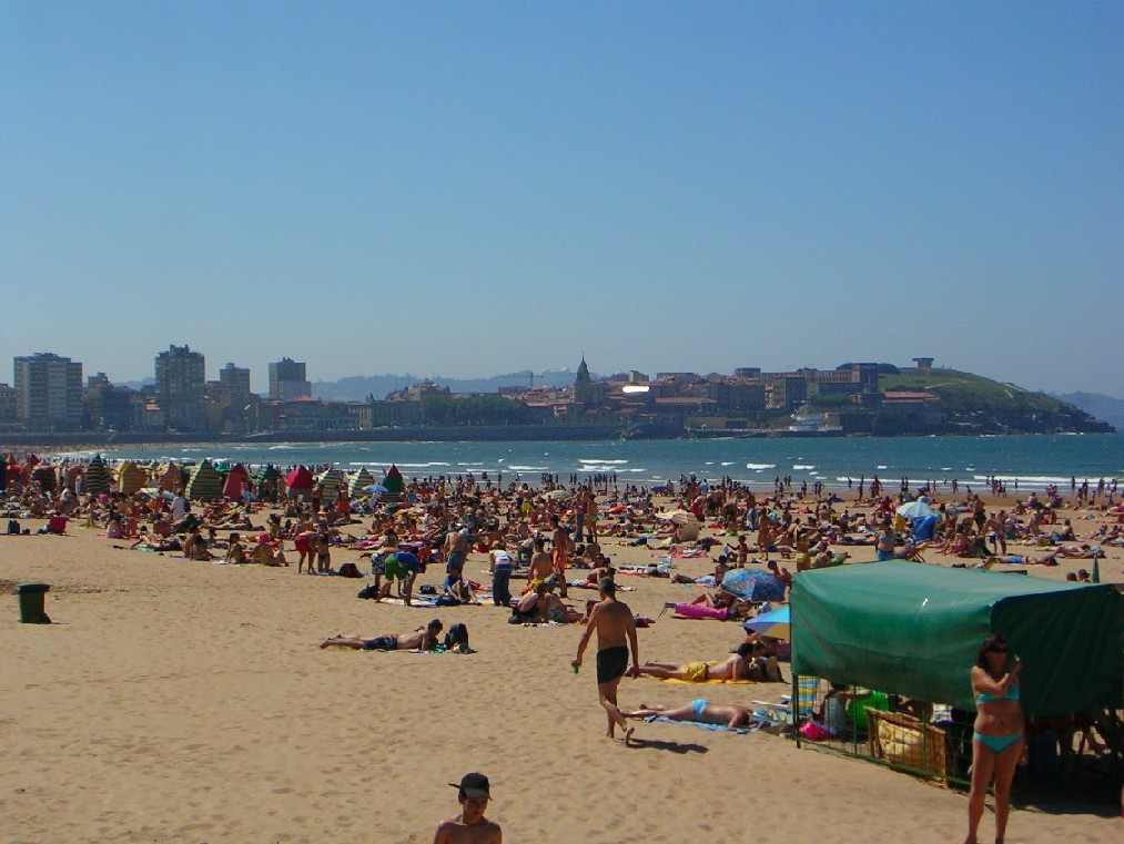 Foto de Gijón (Asturias), España