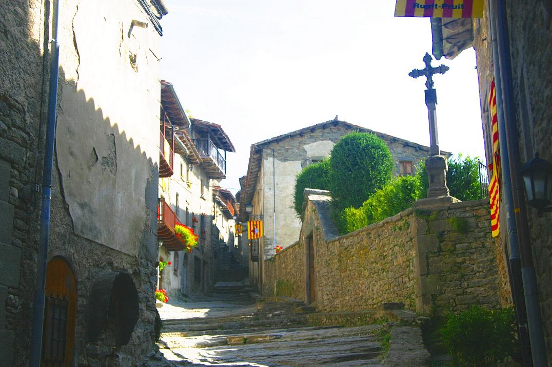 Foto de Rupit (Barcelona), España