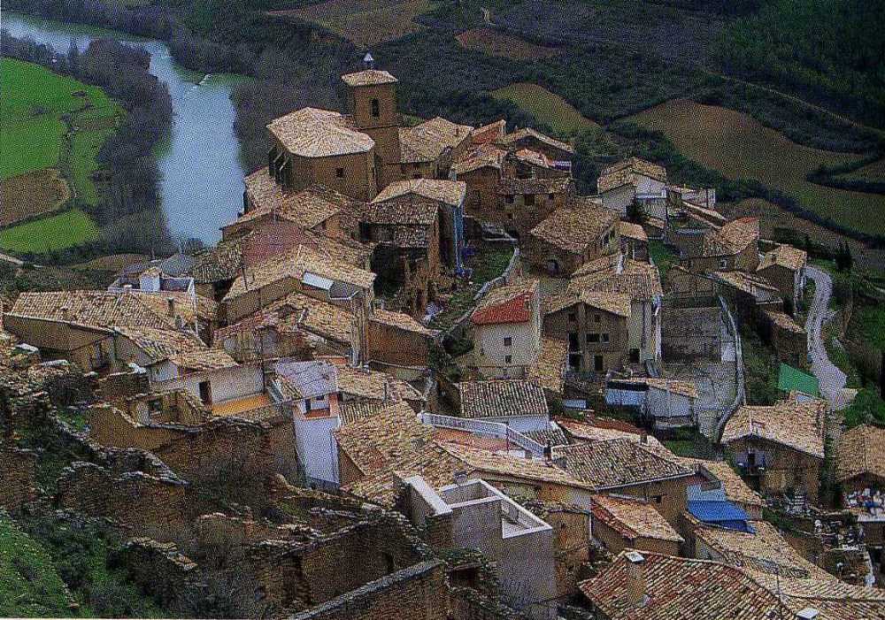 Foto de Gallipienzo (Navarra), España