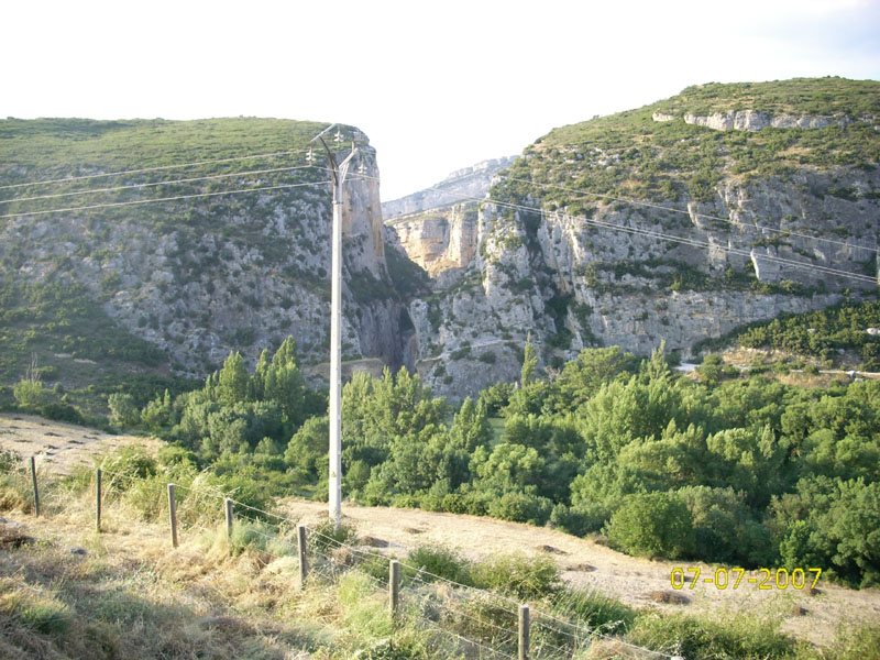 Foto de Liédena (Navarra), España