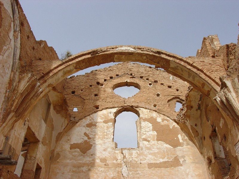 Foto de Belchite (Zaragoza), España