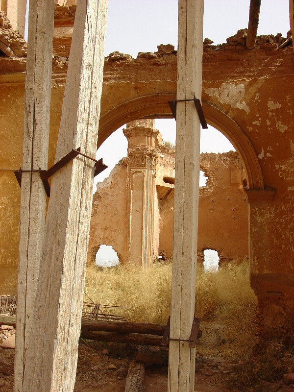 Foto de Belchite (Zaragoza), España