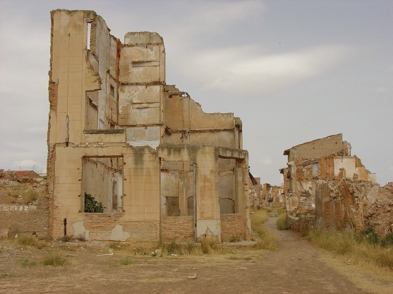 Foto de Belchite (Zaragoza), España