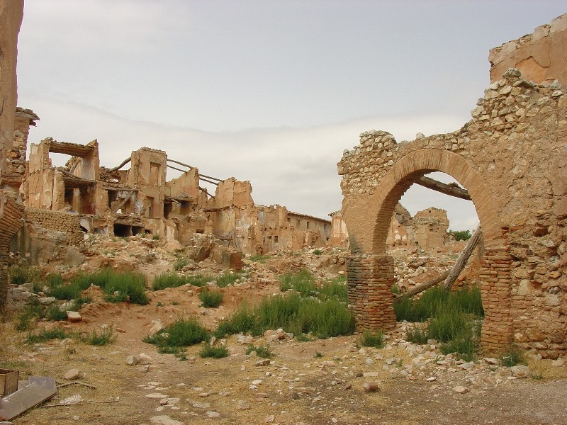 Foto de Belchite (Zaragoza), España