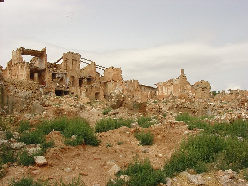 Foto de Belchite (Zaragoza), España