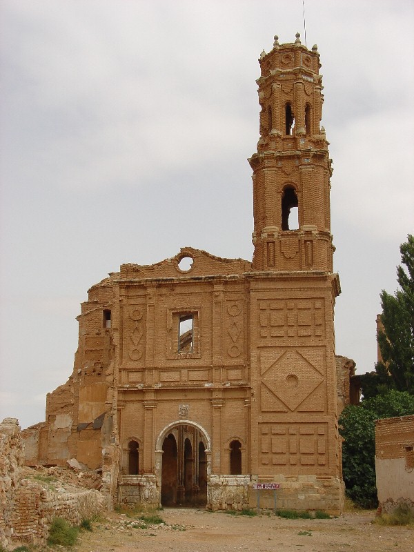 Foto de Belchite (Zaragoza), España