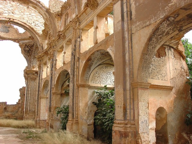 Foto de Belchite (Zaragoza), España