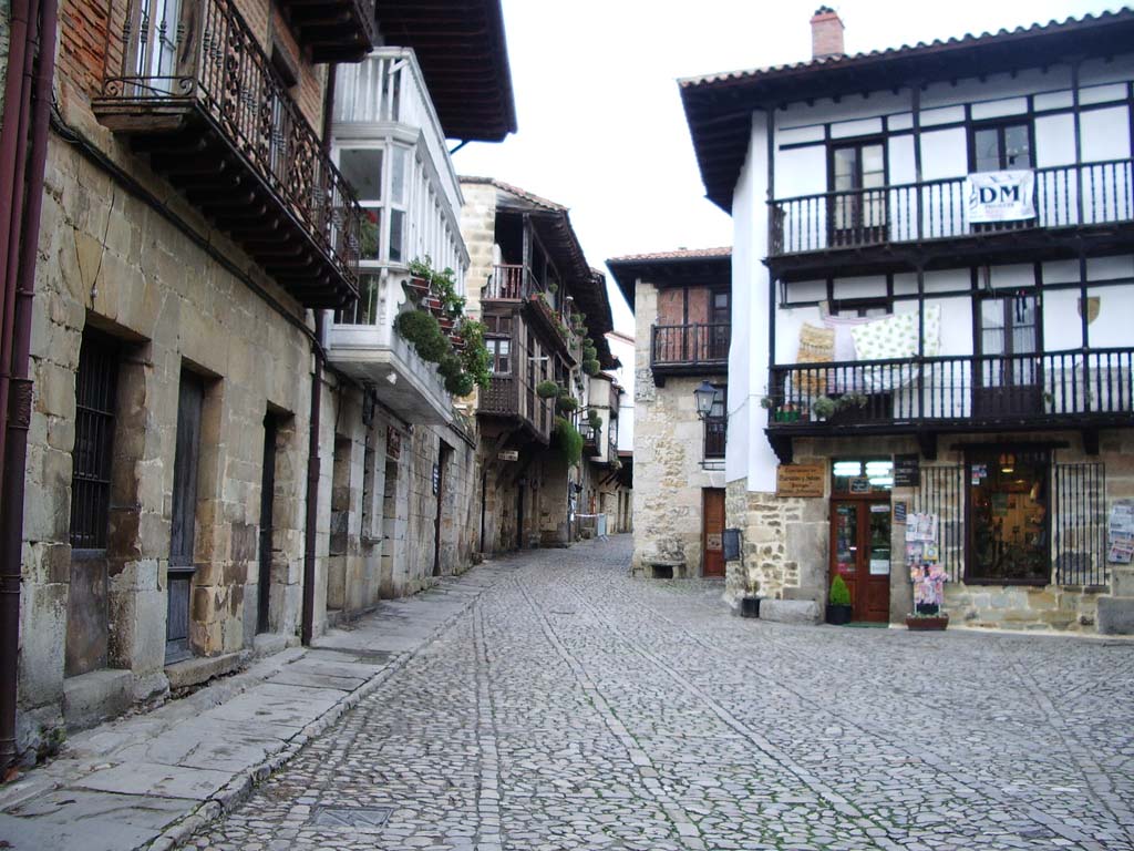 Foto de Santillana del Mar (Cantabria), España