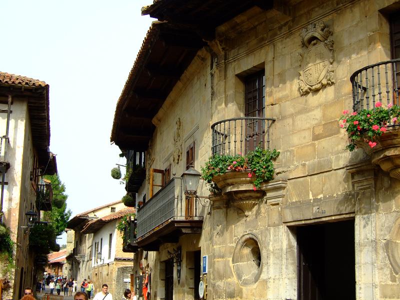 Foto de Santillana del Mar (Cantabria), España