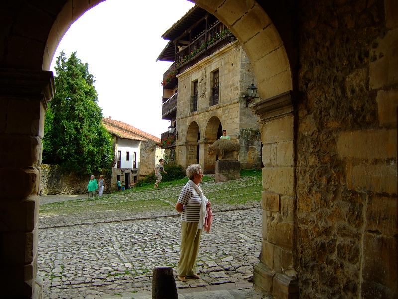 Foto de Santillana del Mar (Cantabria), España