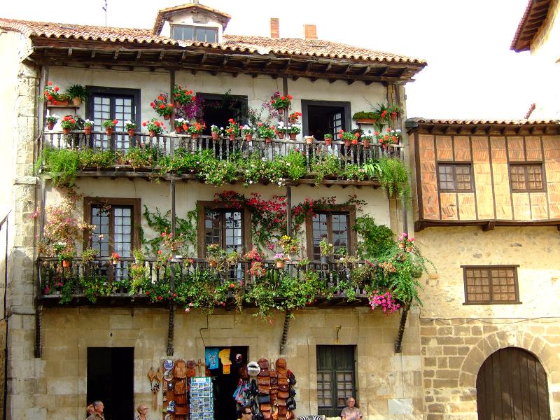 Foto de Santillana del Mar (Cantabria), España