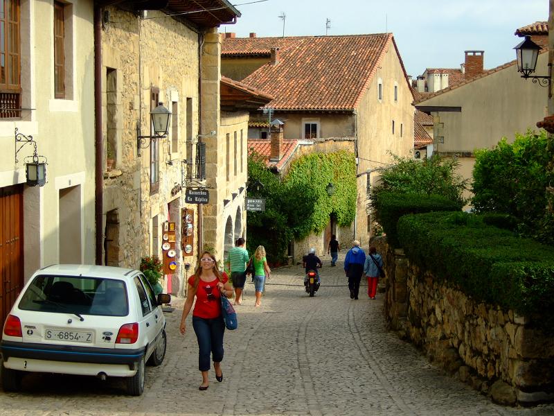 Foto de Santillana del Mar (Cantabria), España