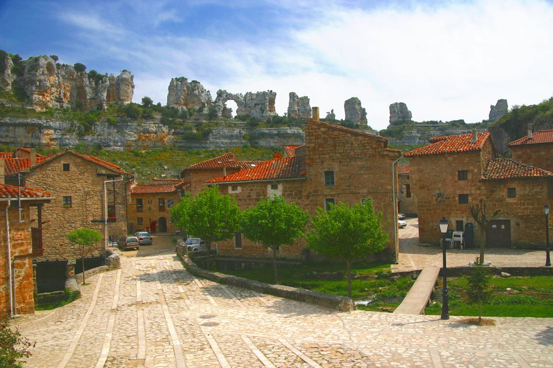 Foto de Orbaneja del Castillo (Burgos), España