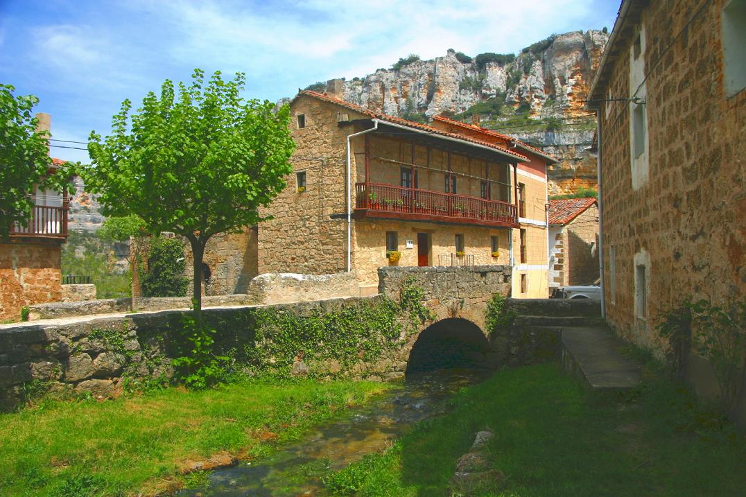 Foto de Orbaneja del Castillo (Burgos), España