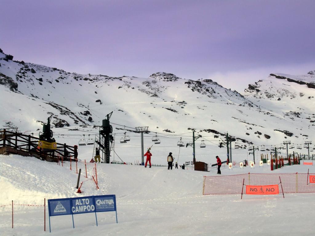 Foto de Alto Campoo (Cantabria), España