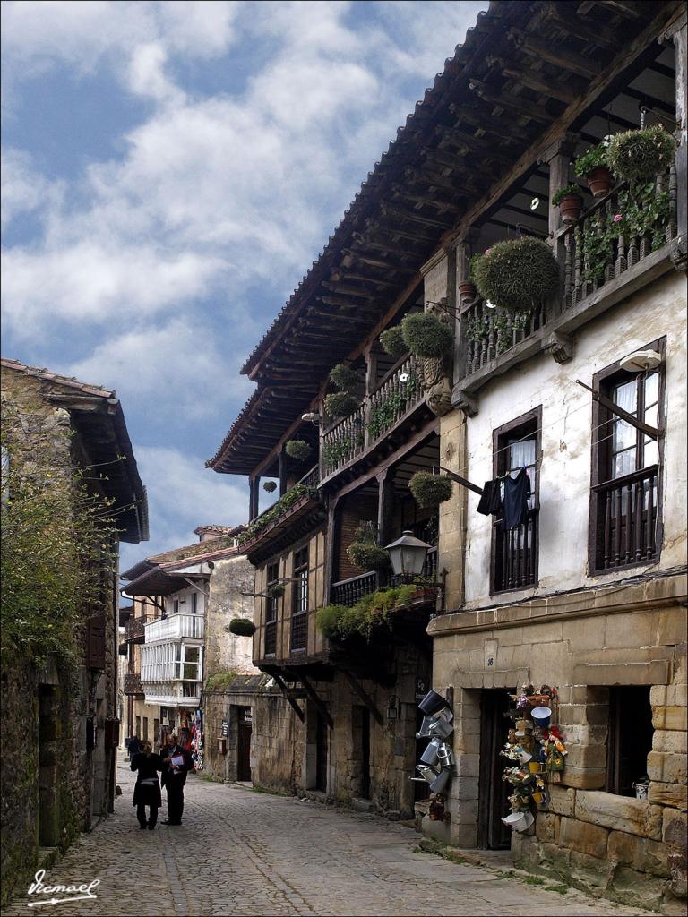 Foto de Santillana del Mar (Cantabria), España