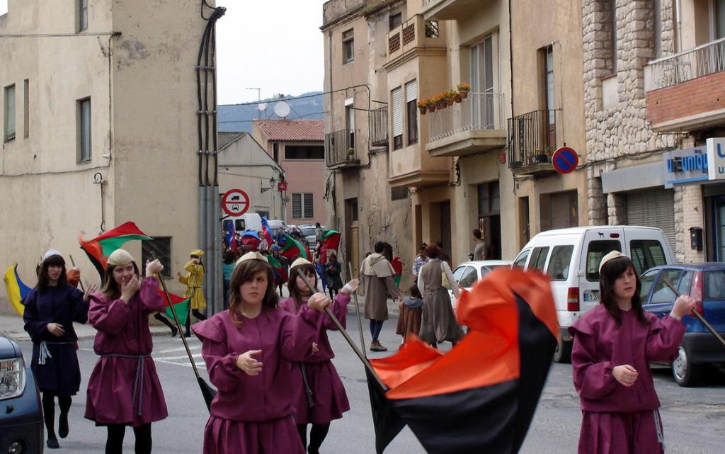 Foto de Montblanc (Tarragona), España