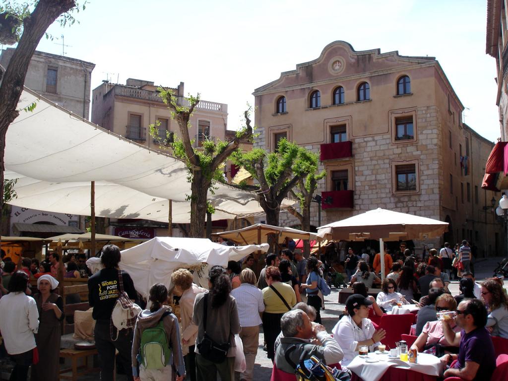 Foto de Montblanc (Tarragona), España