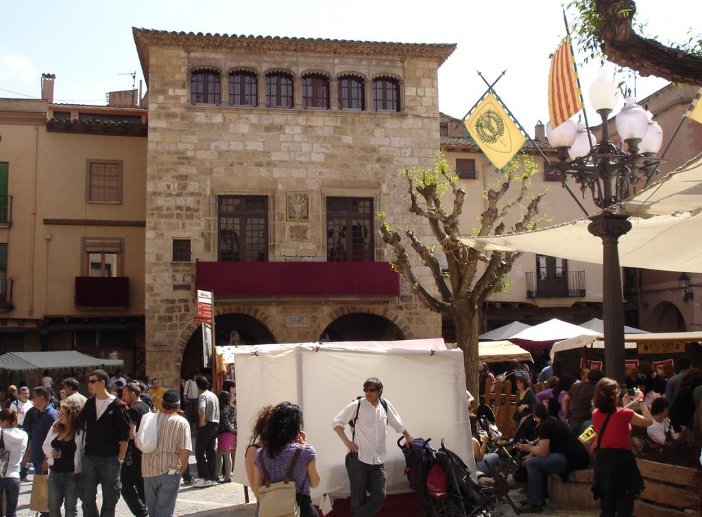 Foto de Montblanc (Tarragona), España