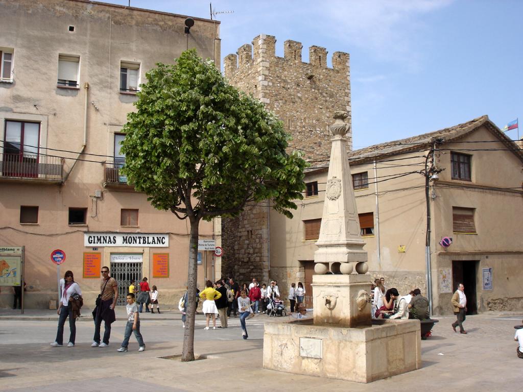 Foto de Montblanc (Tarragona), España