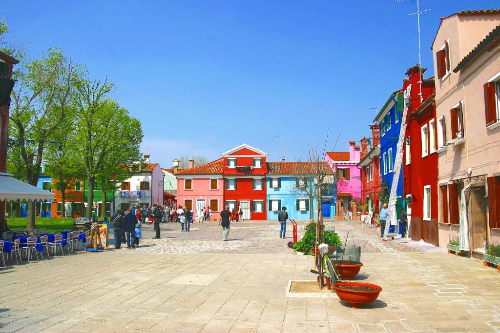 Foto de Burano (Venecia), Italia