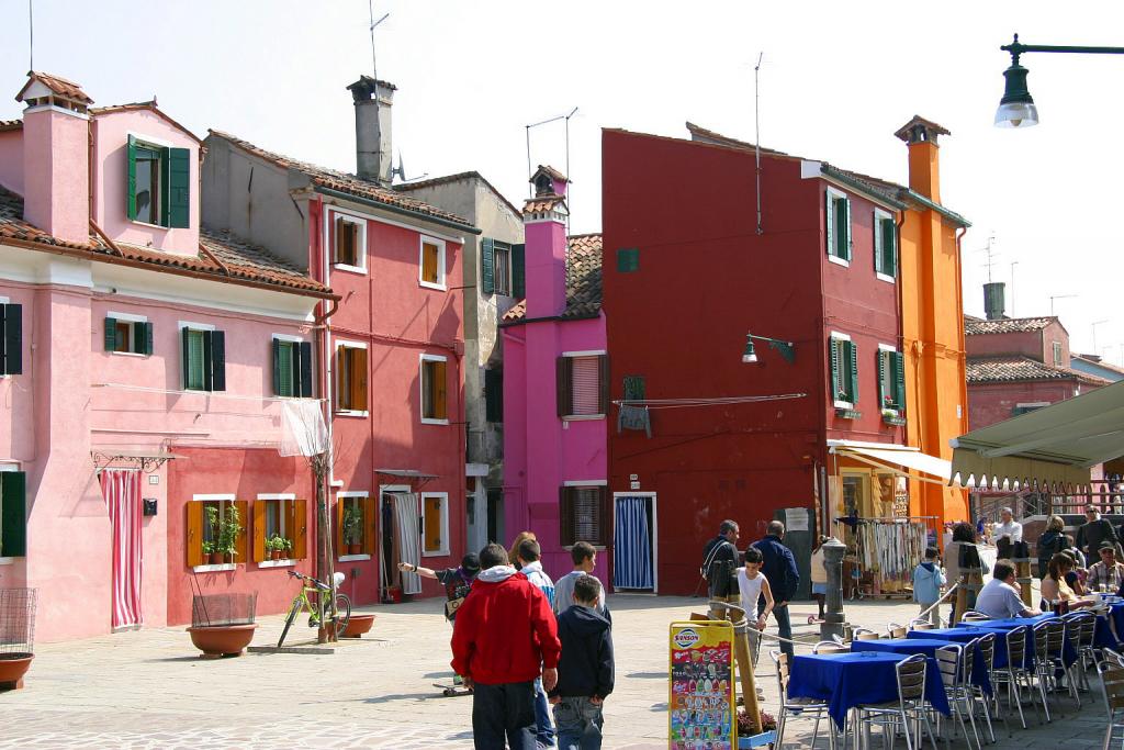 Foto de Burano (Venecia), Italia