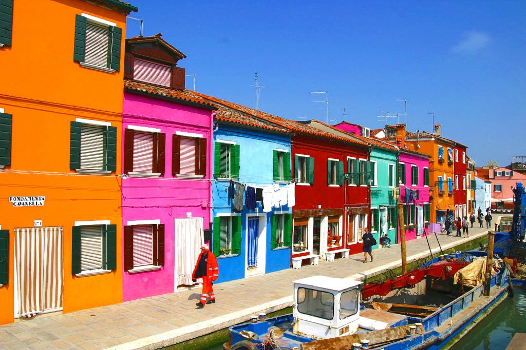 Foto de Burano (Venecia), Italia