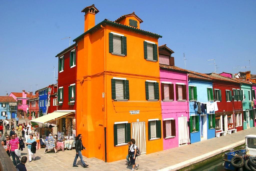 Foto de Burano (Venecia), Italia