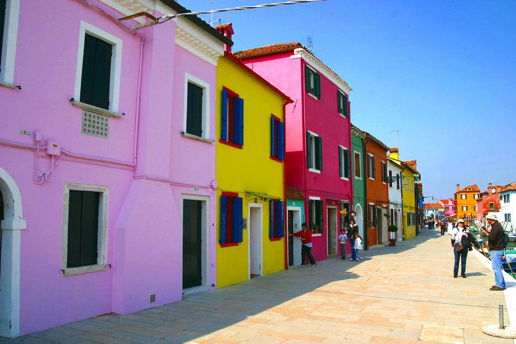 Foto de Burano (Venecia), Italia