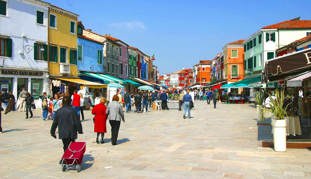 Foto de Burano (Venecia), Italia