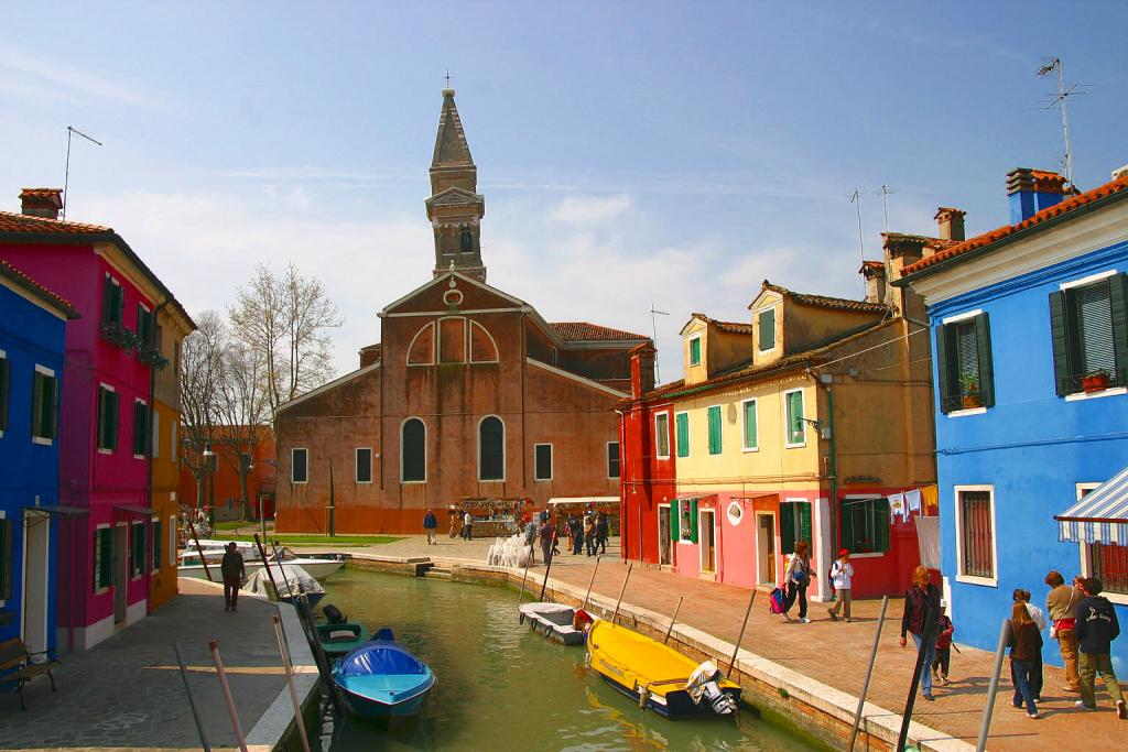 Foto de Burano (Venecia), Italia