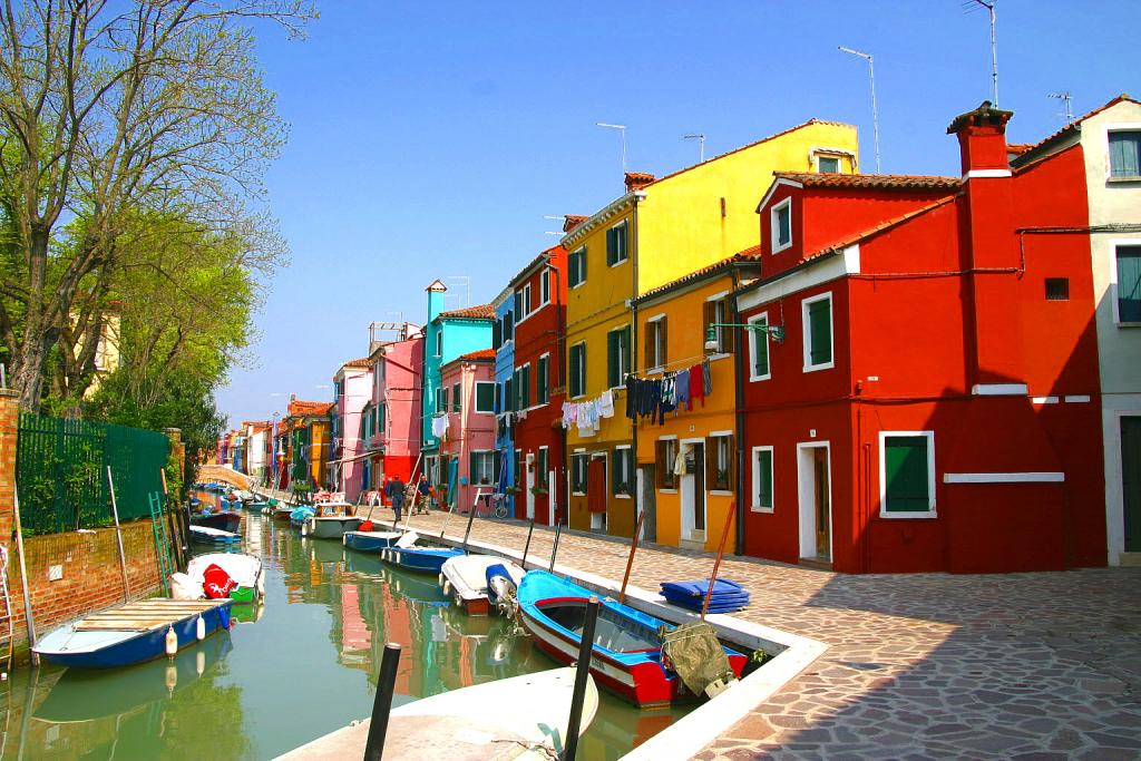 Foto de Burano (Venecia), Italia