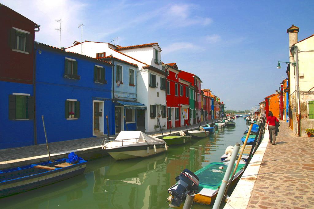 Foto de Burano (Venecia), Italia