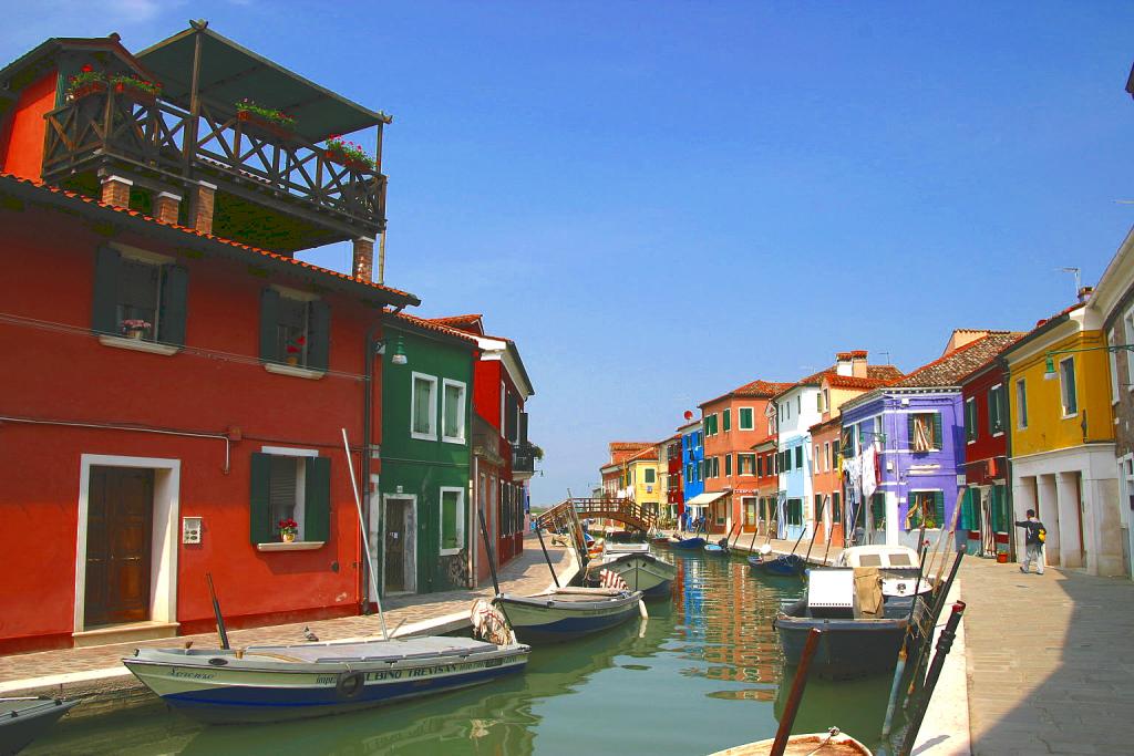 Foto de Burano (Venecia), Italia