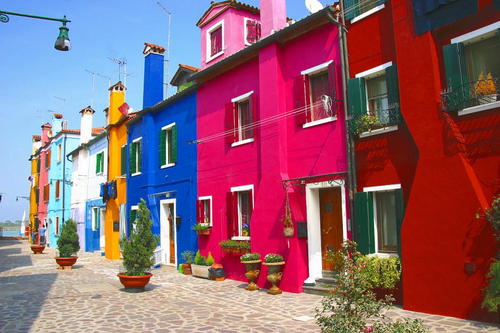 Foto de Burano (Venecia), Italia