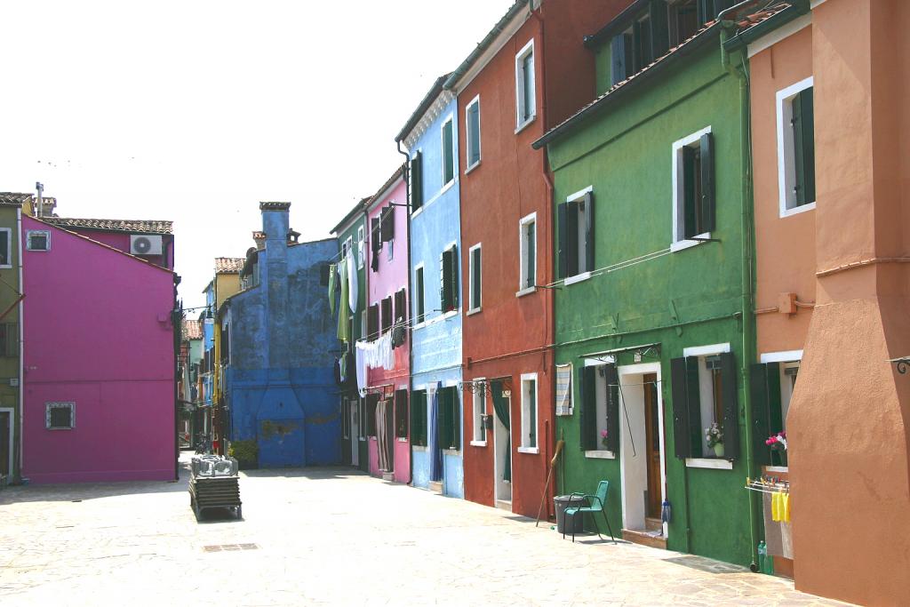 Foto de Burano (Venecia), Italia