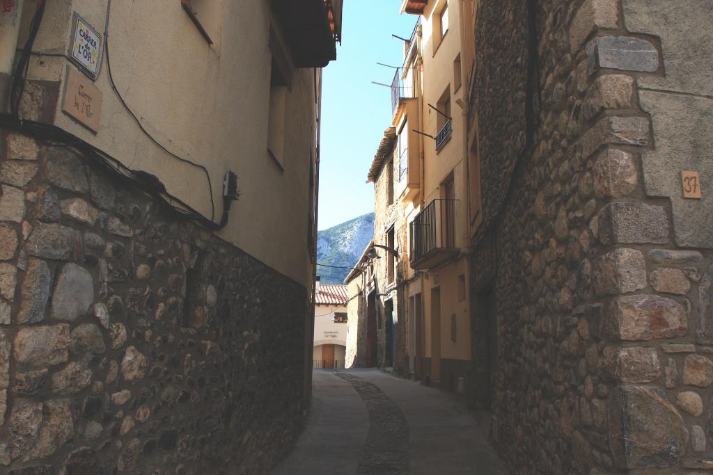 Foto de Organyà (Lleida), España