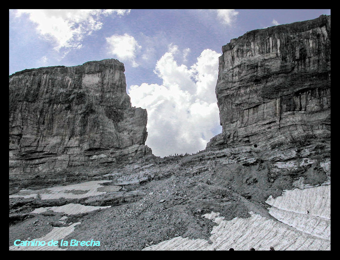 Foto de Brecha de Roldan (Huesca), España