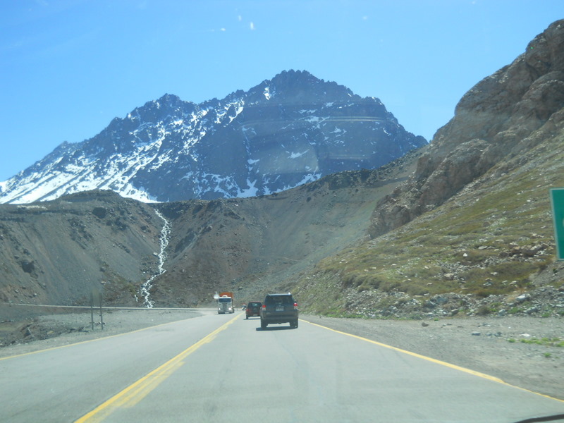 Foto: Ruta Internacional, cuesta Los Caracoles - Los Andes (Valparaíso), Chile