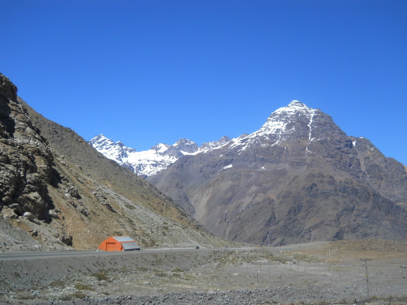 Foto: Ruta Internacional, cuesta Los Caracoles - Los Andes (Valparaíso), Chile