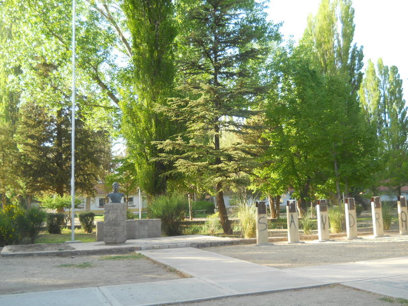 Foto: Plaza - Uspallata (Mendoza), Argentina