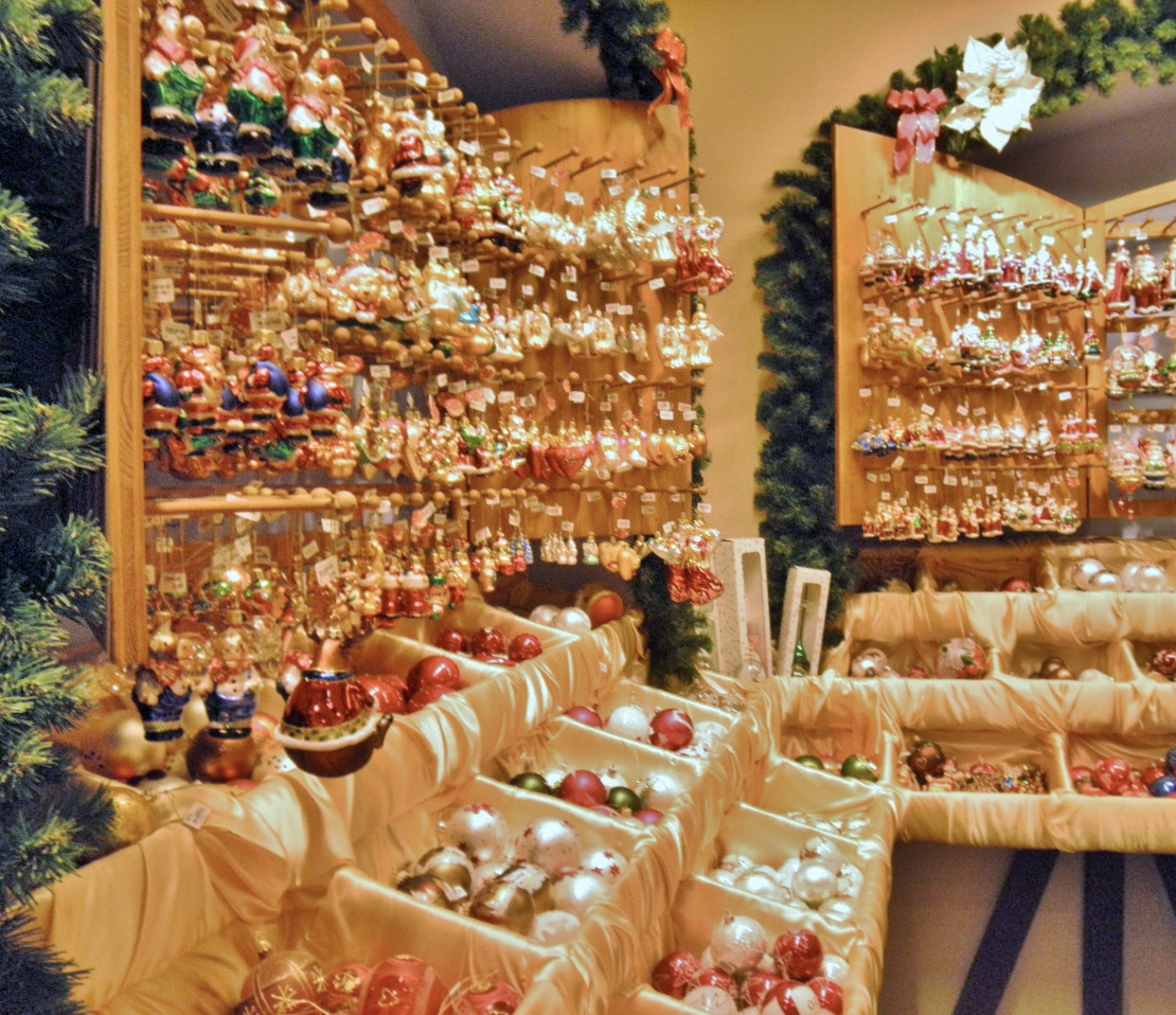 Foto: Interior de una tienda - Rothenburg ob der Tauber (Bavaria), Alemania