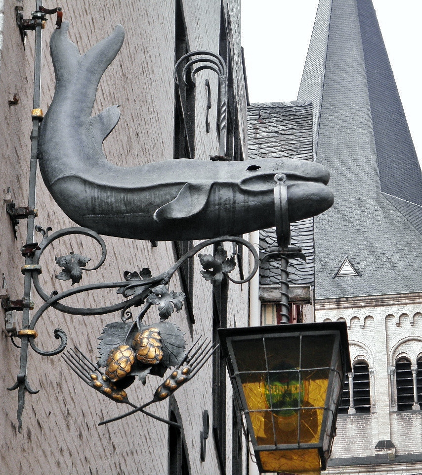 Foto: Detalle de una fachada - Köln (Colonia) (North Rhine-Westphalia), Alemania