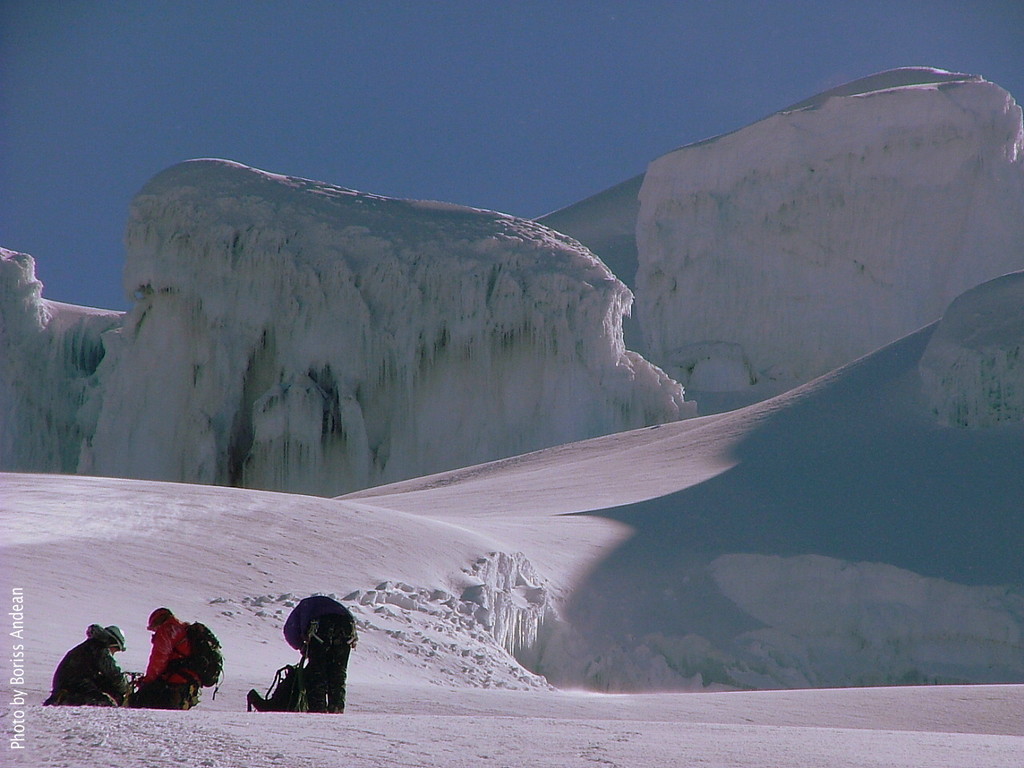 Foto: En el glaciar - Cayambe (Pichincha), Ecuador