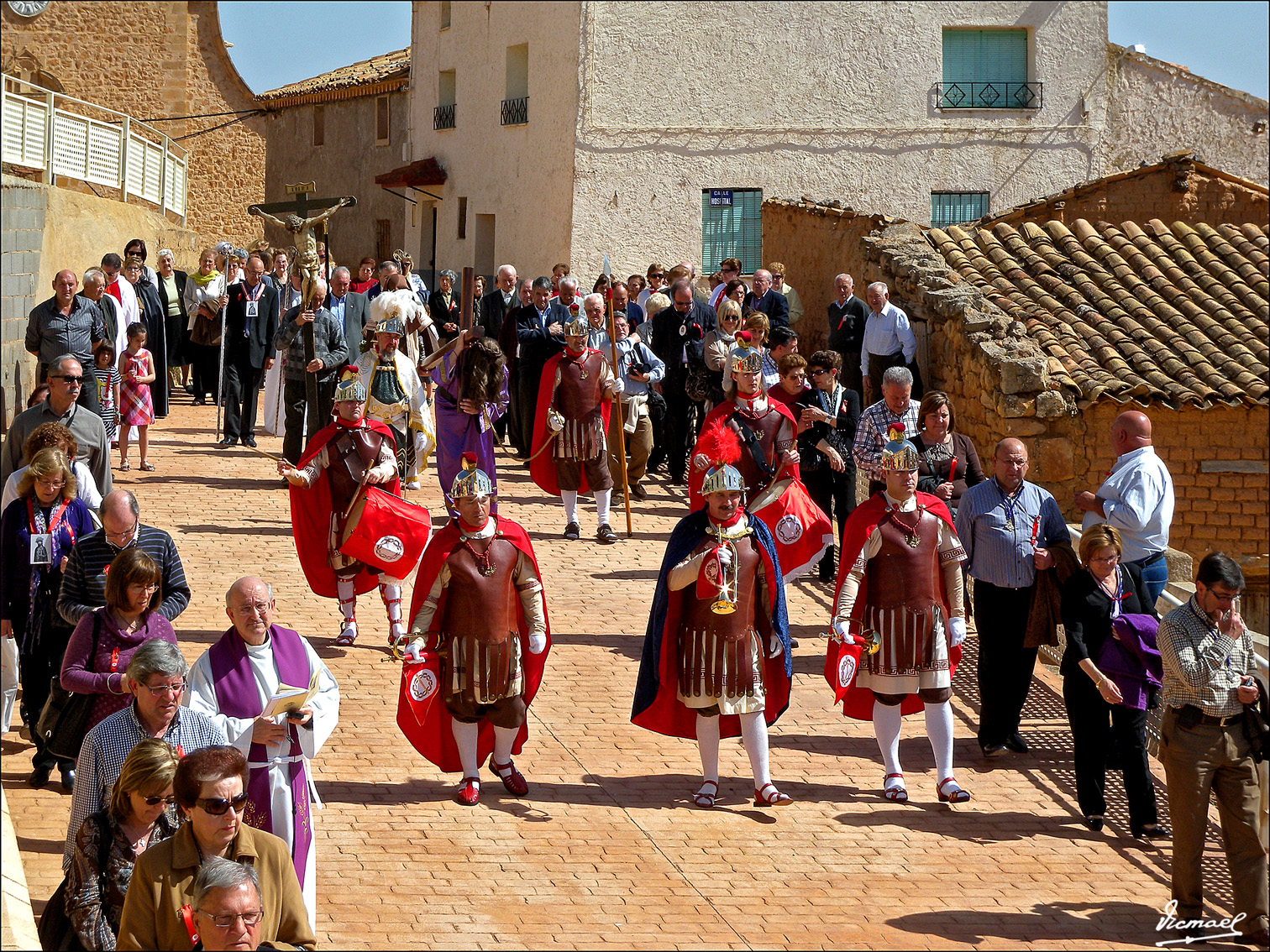 Foto: 110409-055 VIACRUCIS SAN PASCUAL - Torrehermosa (Zaragoza), España